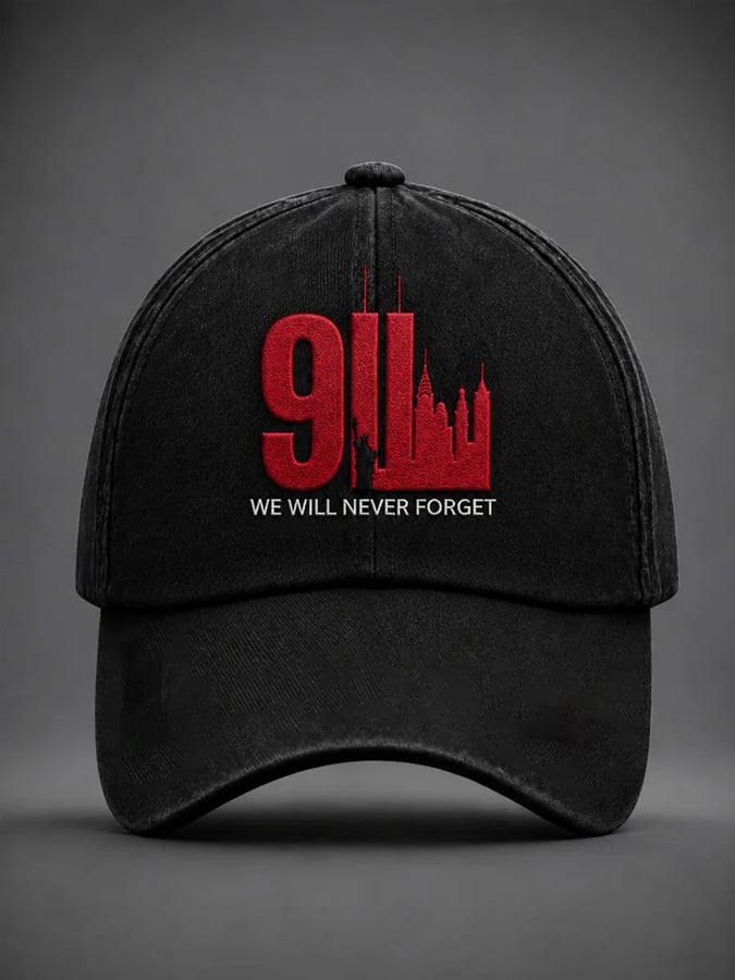 Unisex USA 911 Print Hat